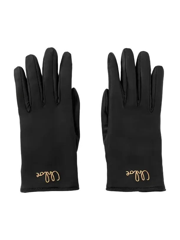 The Chloé Iconic gloves in leather