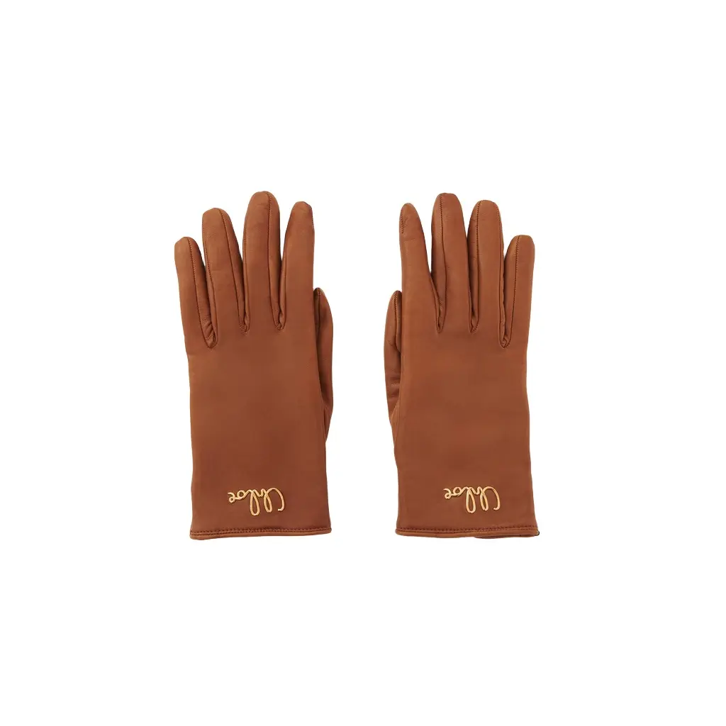 Chloé The Chloé Iconic gloves in leather | Image 1 Chloé The Chloé Iconic gloves in leather | Image 1