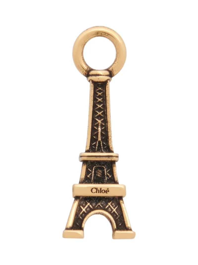Alphabet Eiffel Tower charm in brass Alphabet Eiffel Tower charm in brass
