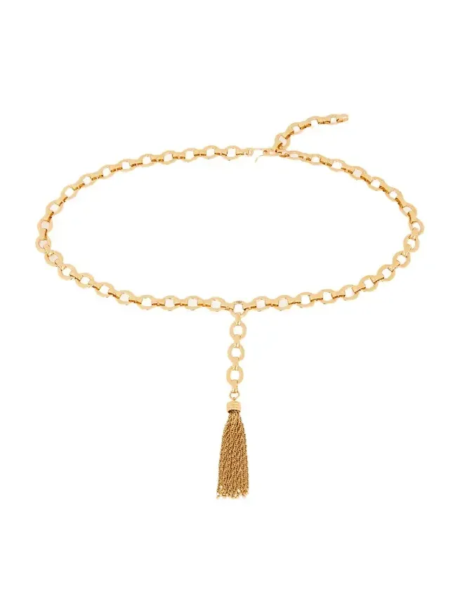 The Chloé Pompoms belt The Chloé Pompoms belt