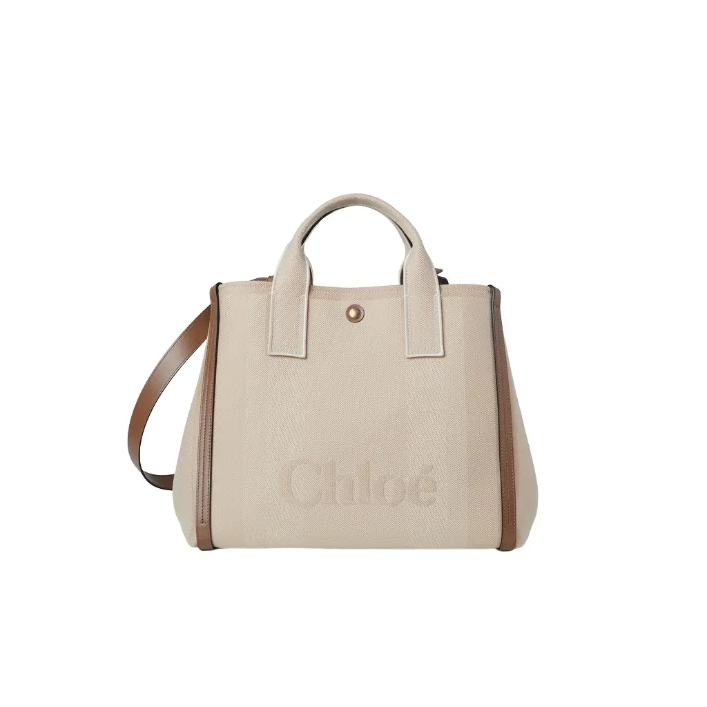 Chloé Chloé Carry tote bag in canvas | Image 1 Chloé Chloé Carry tote bag in canvas | Image 1