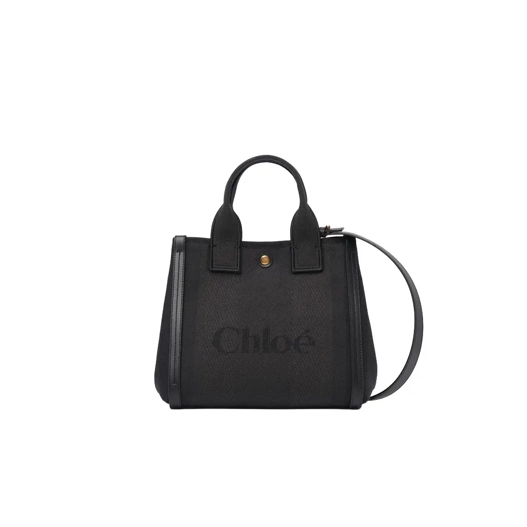 Chloé Small Chloé Carry tote bag in canvas | Image 1 Chloé Small Chloé Carry tote bag in canvas | Image 1