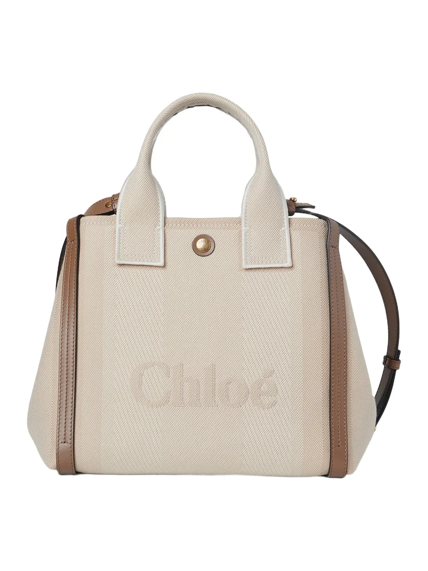 Chloé Small Chloé Carry tote bag in canvas