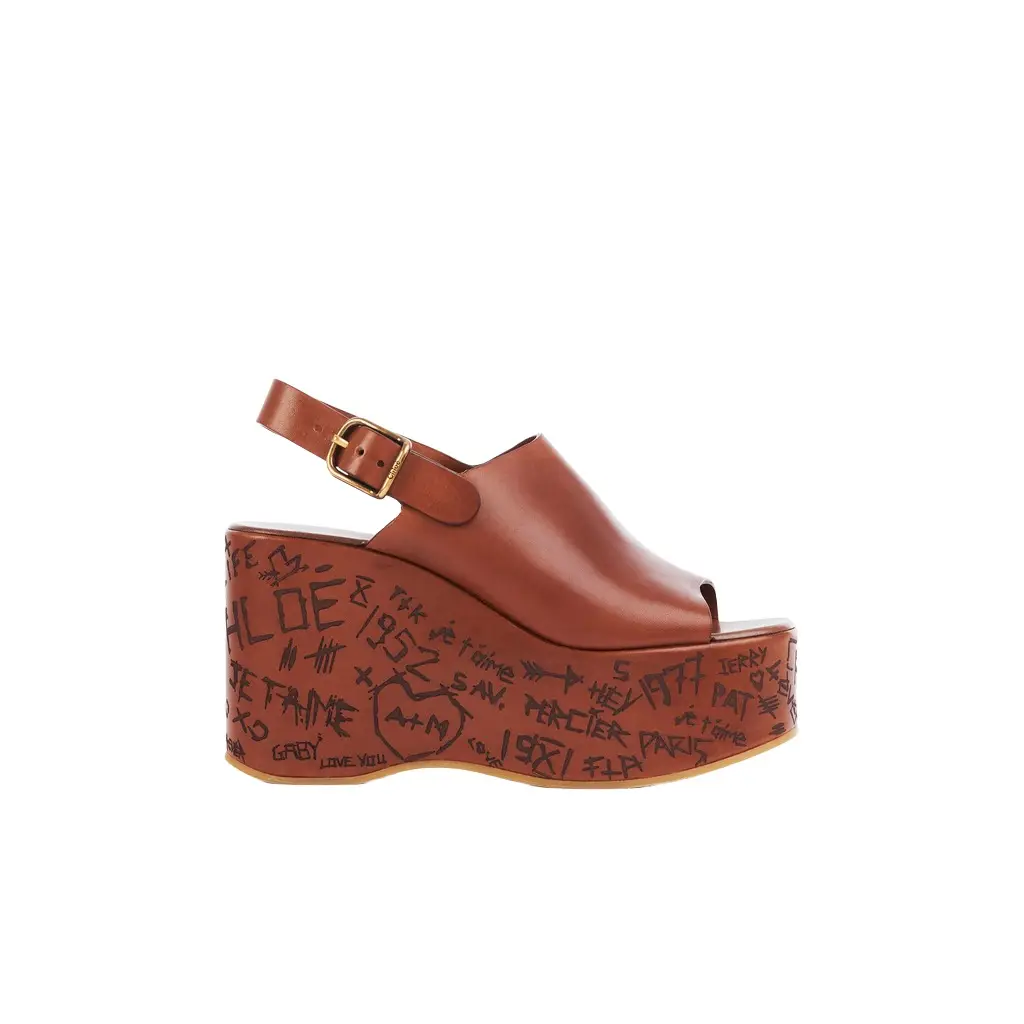 Chloé Maxime wedge sandal | Image 1 Chloé Maxime wedge sandal | Image 1