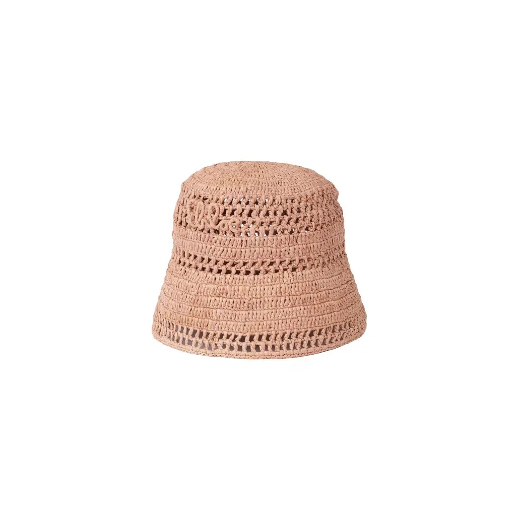 Chloé The Chloé Sunset bucket hat in raffia | Image 1 Chloé The Chloé Sunset bucket hat in raffia | Image 1