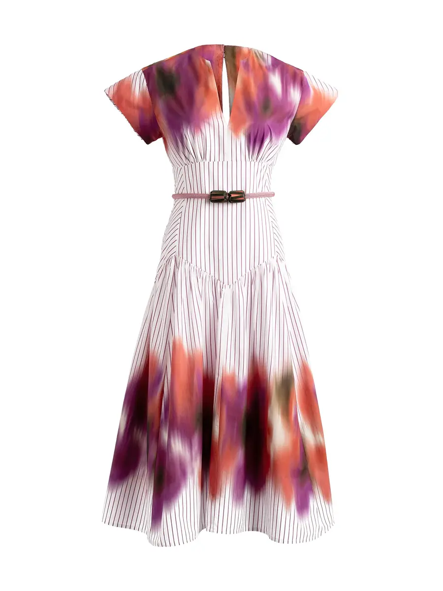 Silvia Tcherassi Anita Cotton Midi Dress | Image 1 Silvia Tcherassi Anita Cotton Midi Dress | Image 1