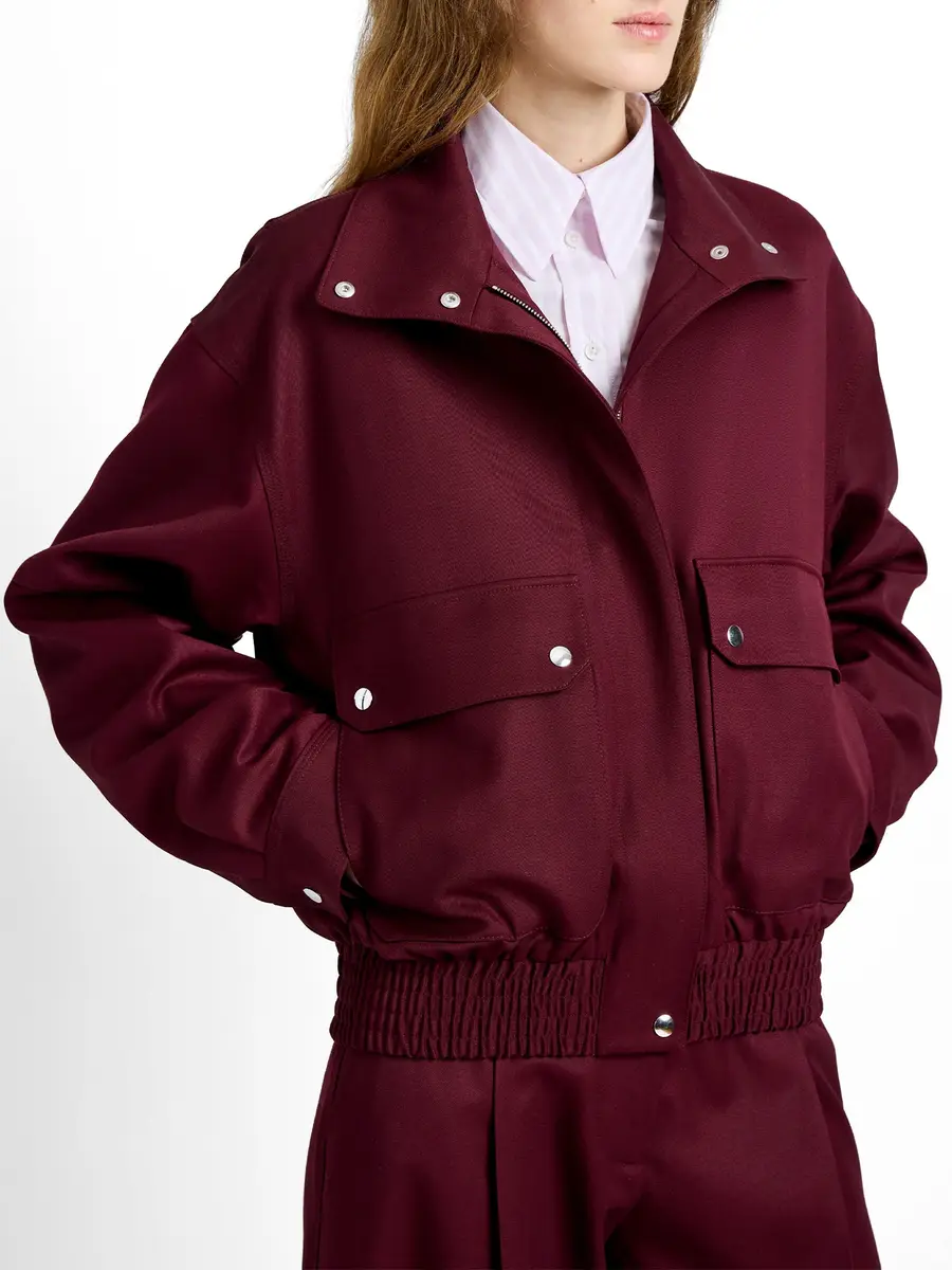 Proenza Schouler Aviva Jacket in Wool Gabardine | Thumbnail 5 Proenza Schouler Aviva Jacket in Wool Gabardine | Thumbnail 5