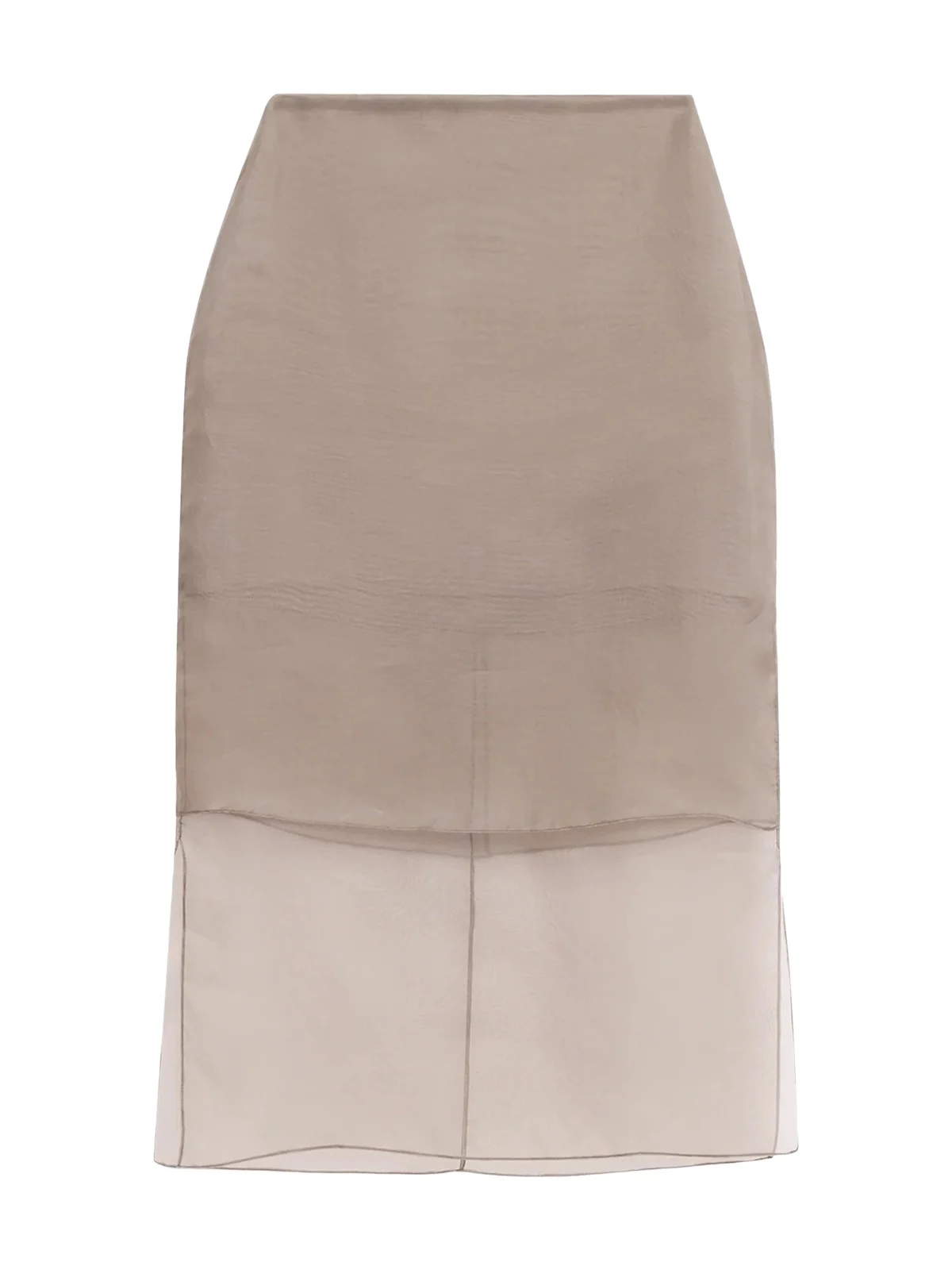 Brett Silk Organza Pencil Skirt Brett Silk Organza Pencil Skirt