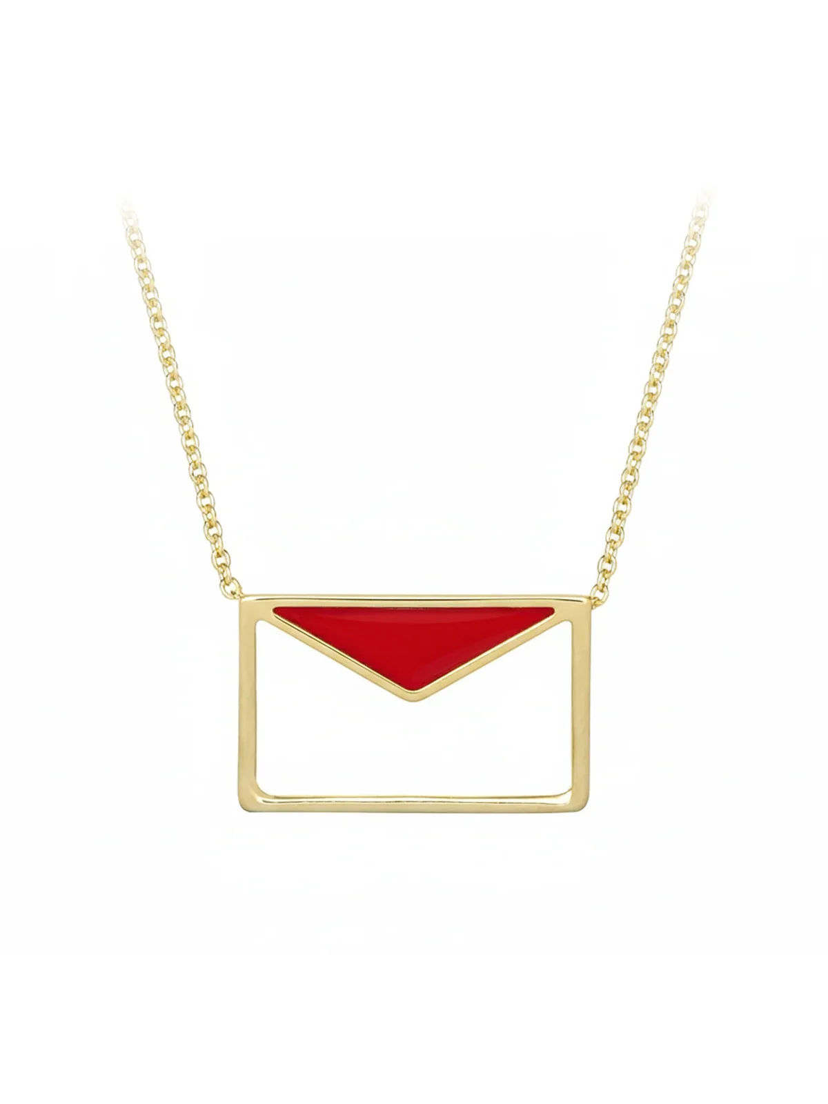 Carta Prisma Enamel Necklace