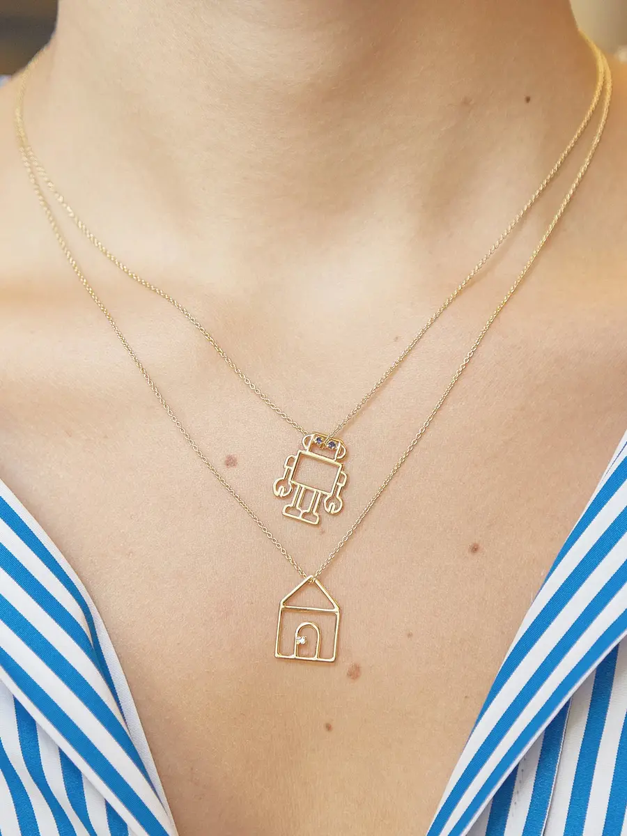 Aliita Casita Brillante Necklace | Thumbnail 2 Aliita Casita Brillante Necklace | Thumbnail 2