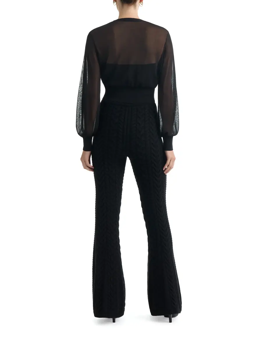 Dodiee Dakota Sheer Cropped Cardigan | Thumbnail 3 Dodiee Dakota Sheer Cropped Cardigan | Thumbnail 3