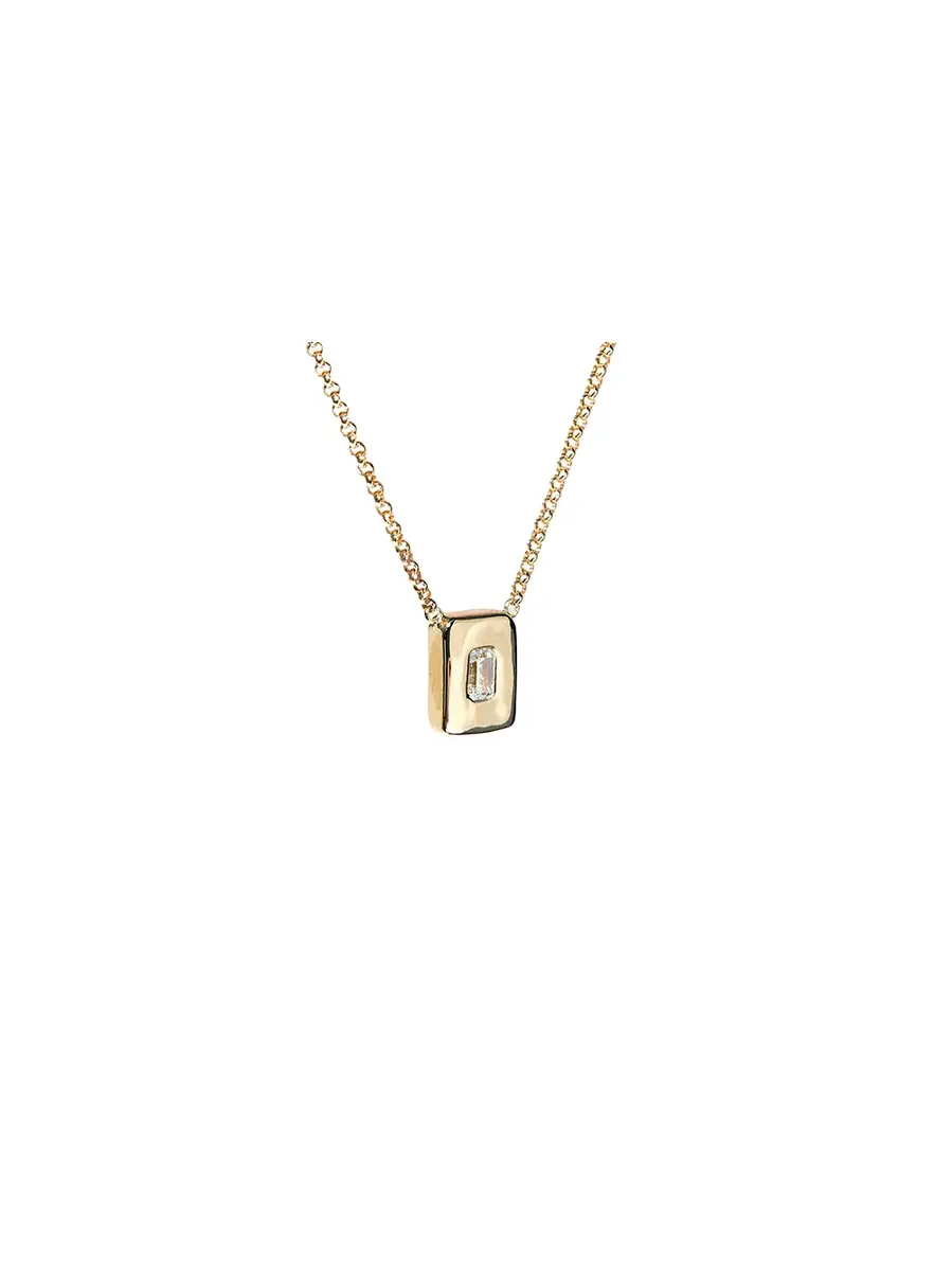 aligrace Diamond Nugget Necklace | Thumbnail 3 aligrace Diamond Nugget Necklace | Thumbnail 3