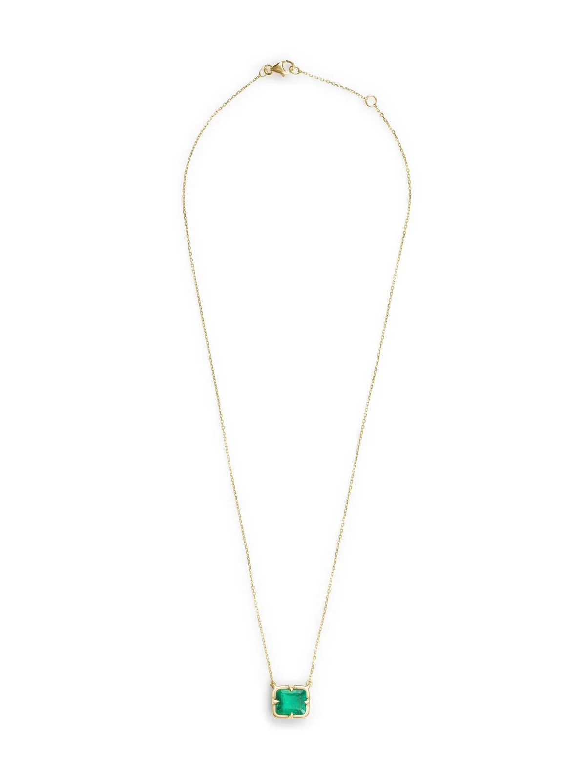Emerald Compass Necklace