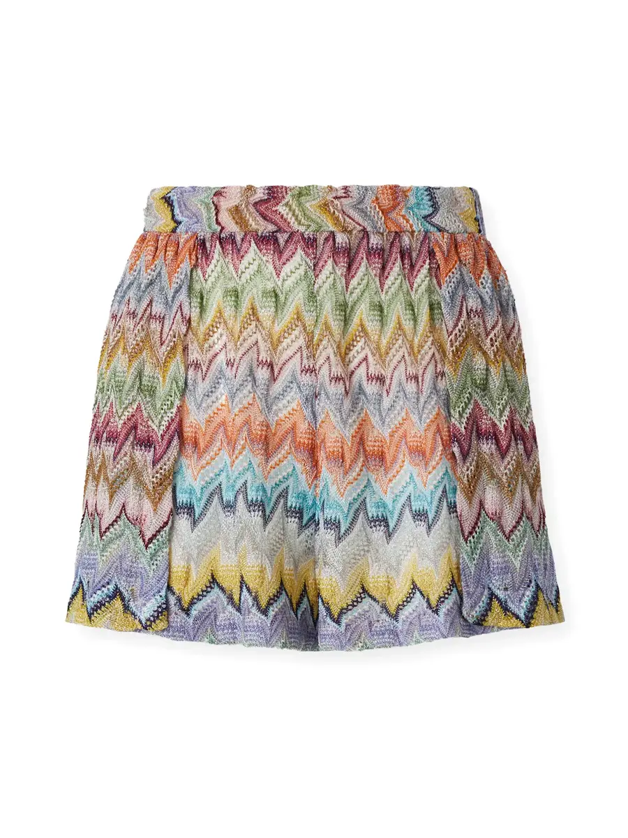 Missoni Lamé Cover-Up Shorts | Image 1 Missoni Lamé Cover-Up Shorts | Image 1