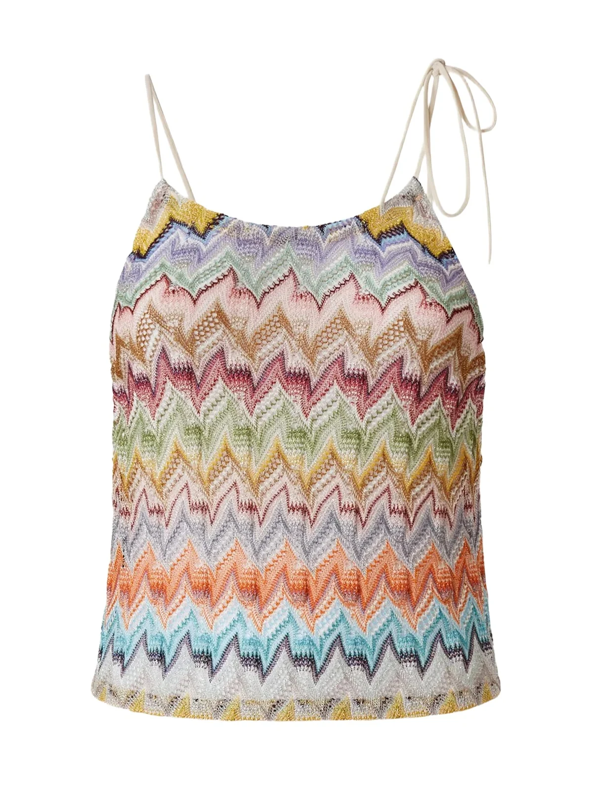 Lamé Cropped Tank Lamé Cropped Tank