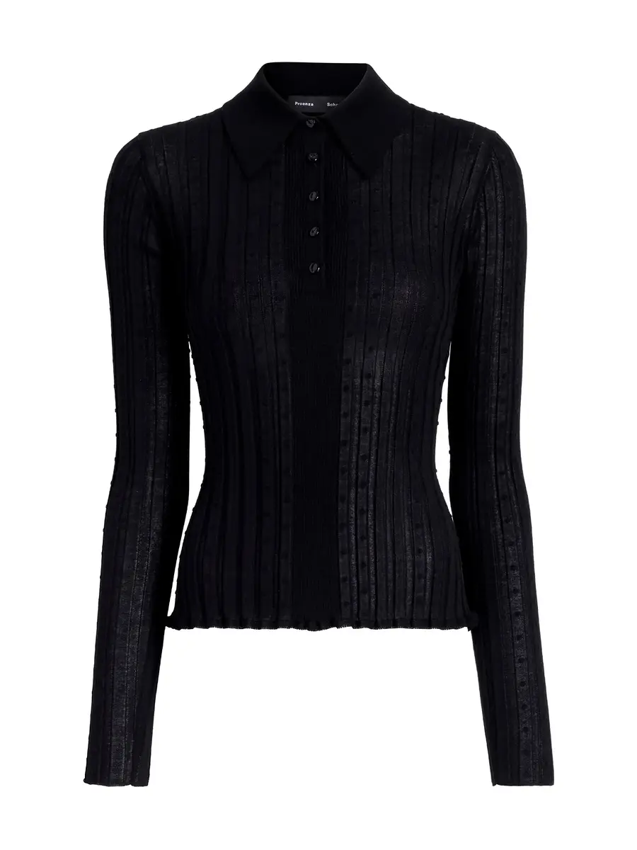 Proenza Schouler Monet Fine Knit Top | Image 1 Proenza Schouler Monet Fine Knit Top | Image 1
