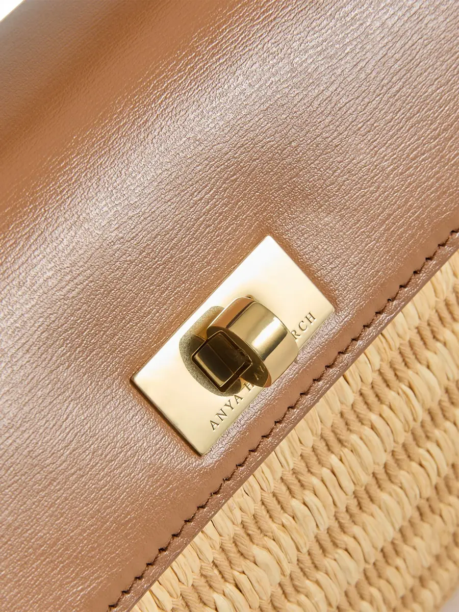 Anya Hindmarch Mortimer Raffia Clutch | Thumbnail 5 Anya Hindmarch Mortimer Raffia Clutch | Thumbnail 5