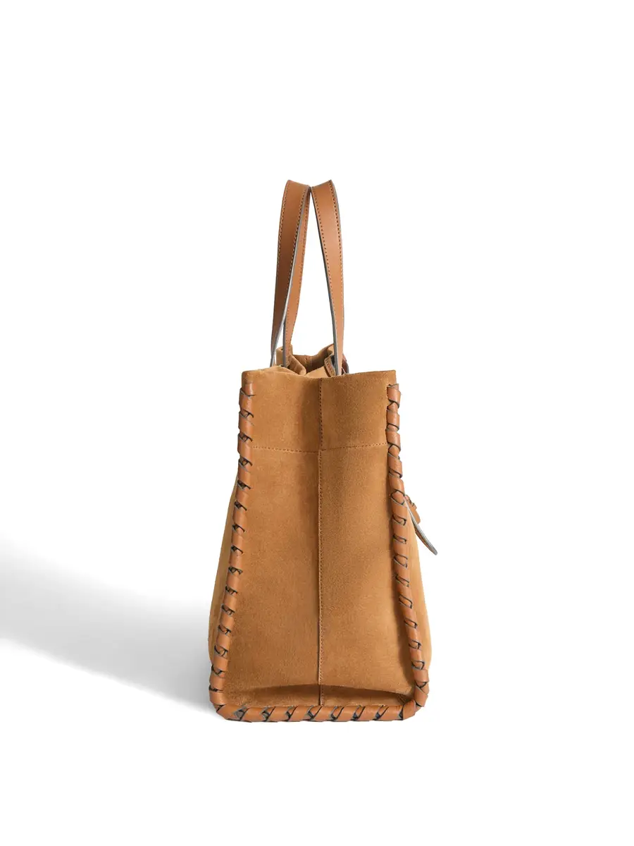 Anya Hindmarch Mortimer Suede Whipstitch Tote | Thumbnail 2 Anya Hindmarch Mortimer Suede Whipstitch Tote | Thumbnail 2
