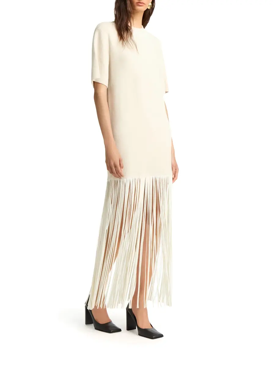Dodiee Nikki Fringe Maxi Dress | Thumbnail 2 Dodiee Nikki Fringe Maxi Dress | Thumbnail 2