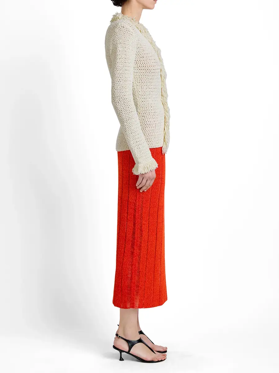 Proenza Schouler Nilo Top in Textured Wool Jacquard | Thumbnail 3
