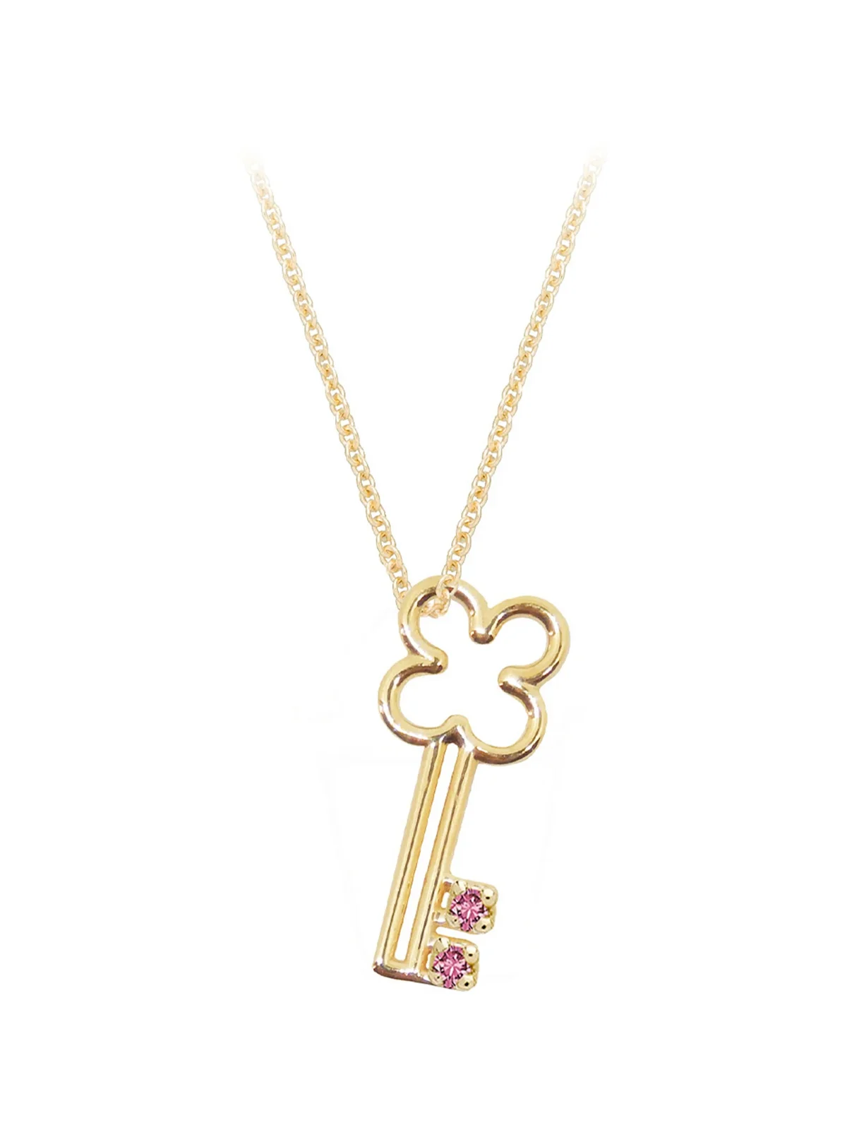 Pink Sapphire Llavécita Necklace Pink Sapphire Llavécita Necklace