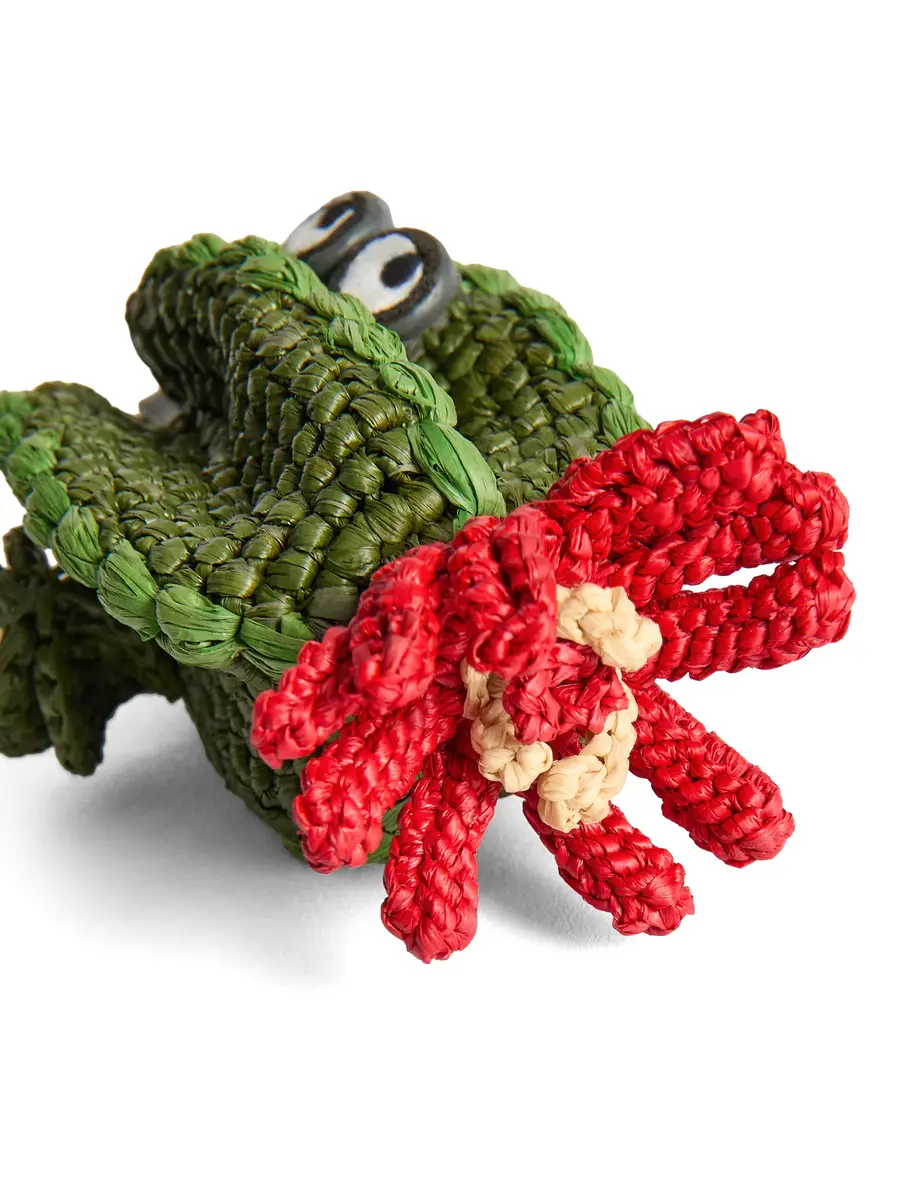 Anya Hindmarch Raffia Cactus Charm | Thumbnail 4 Anya Hindmarch Raffia Cactus Charm | Thumbnail 4