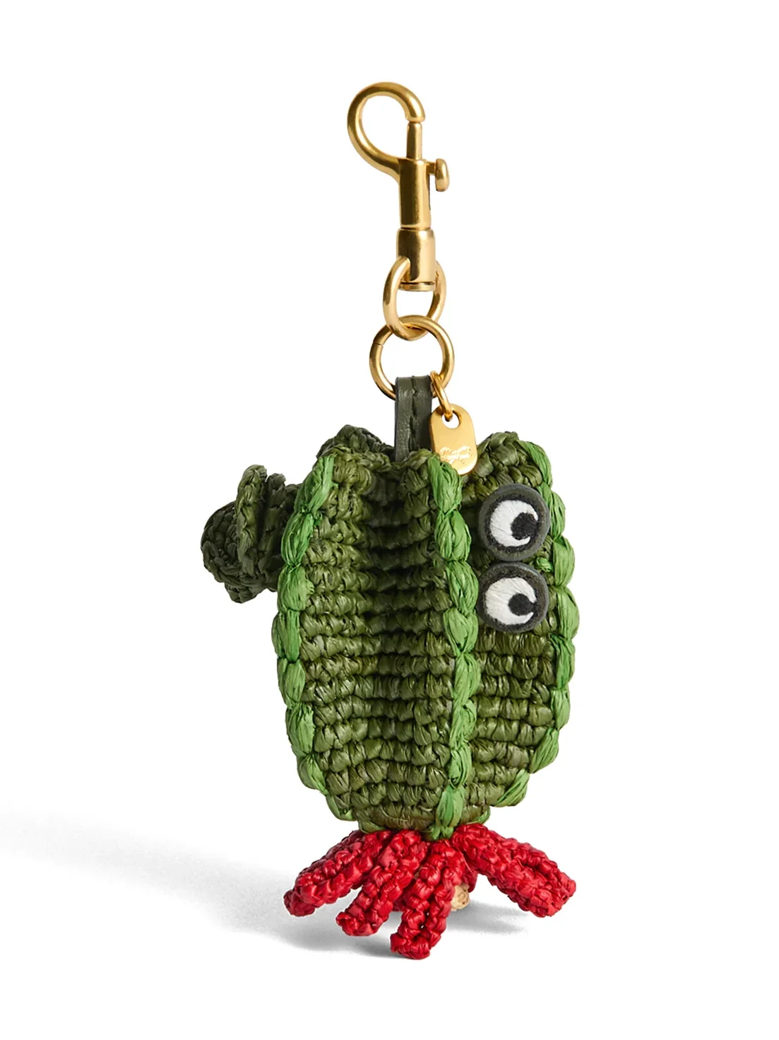 Anya Hindmarch Raffia Cactus Charm