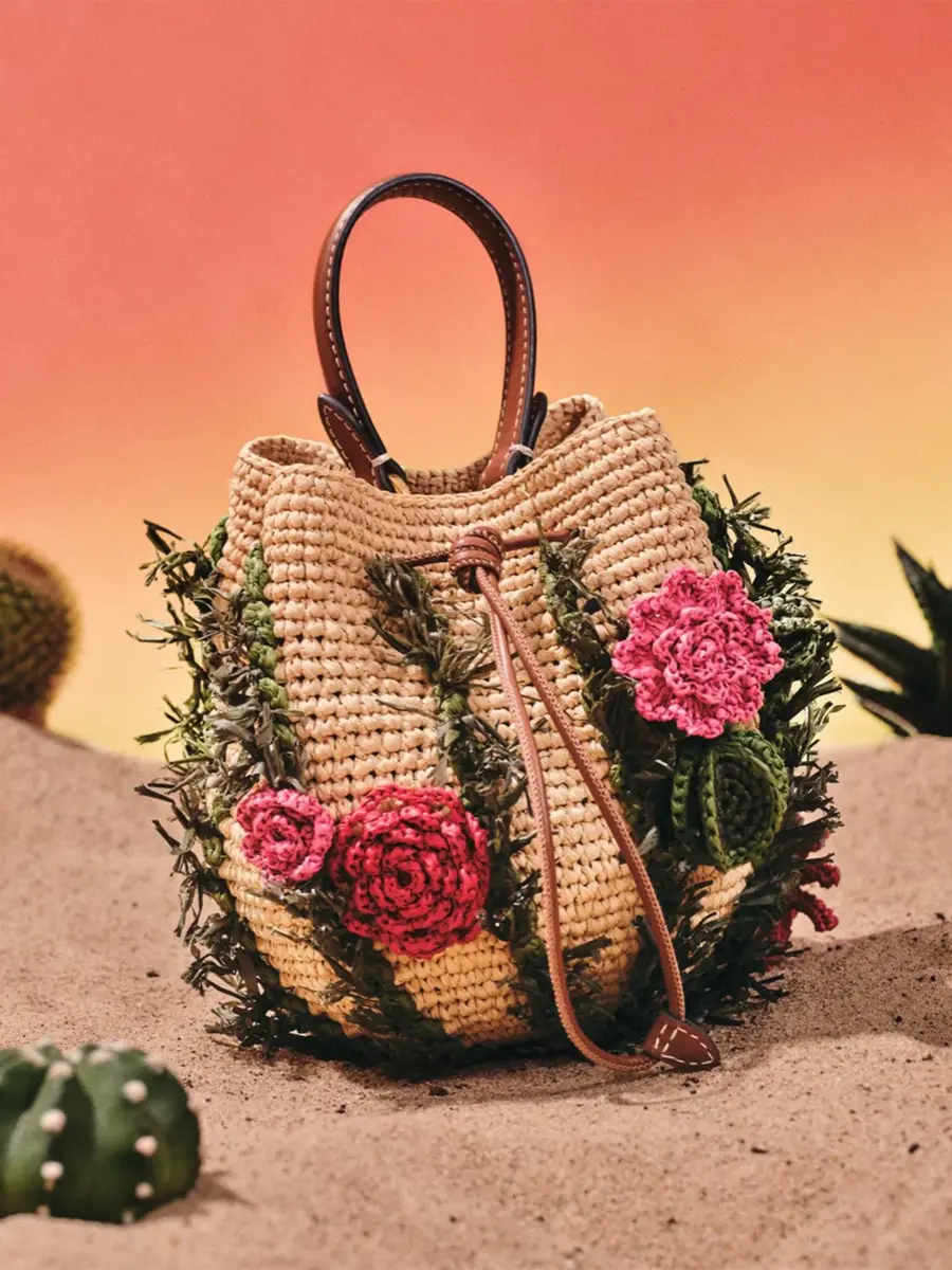Anya Hindmarch Raffia Cactus Crossbody Bag | Thumbnail 2