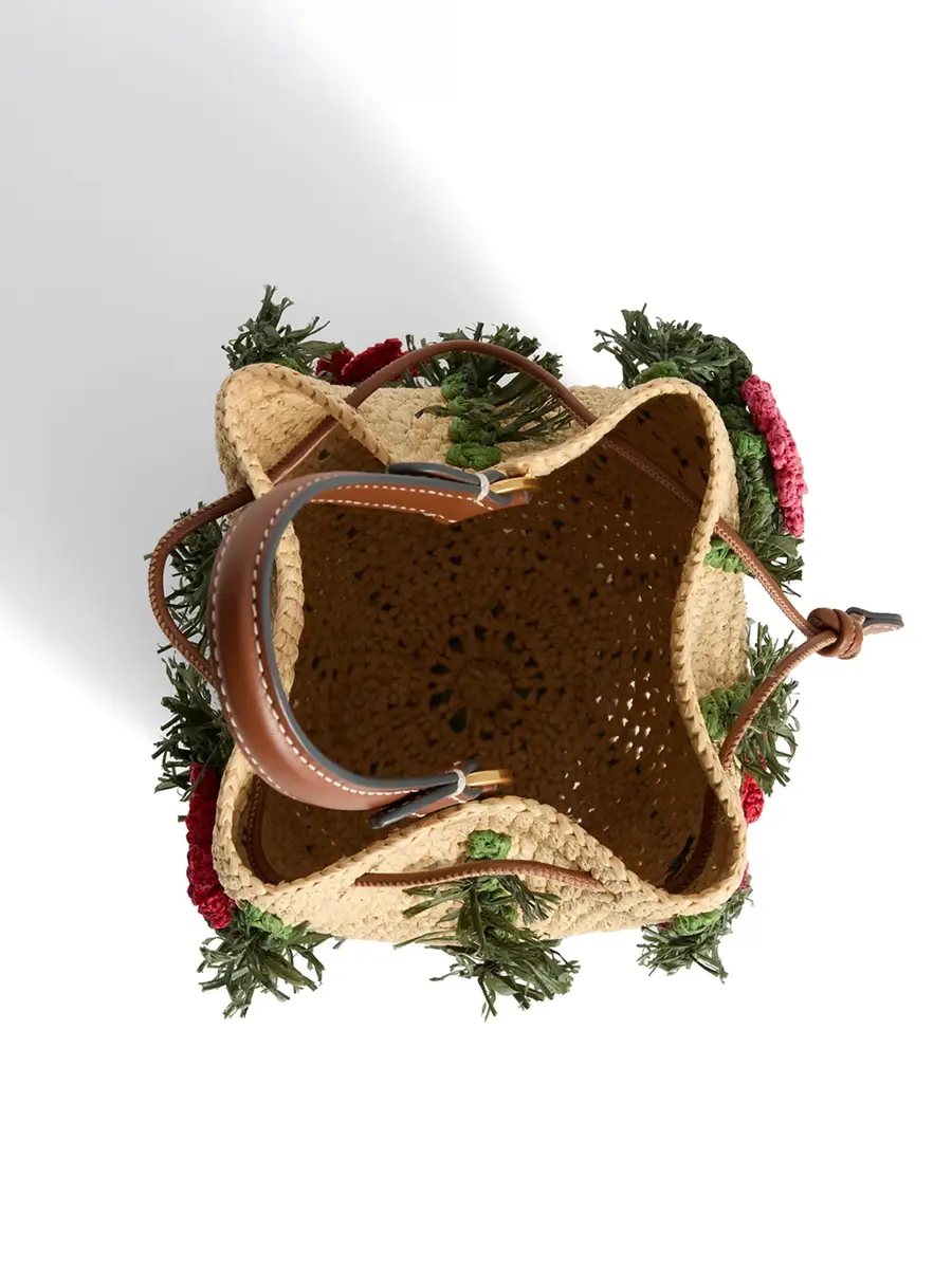 Anya Hindmarch Raffia Cactus Crossbody Bag | Thumbnail 5