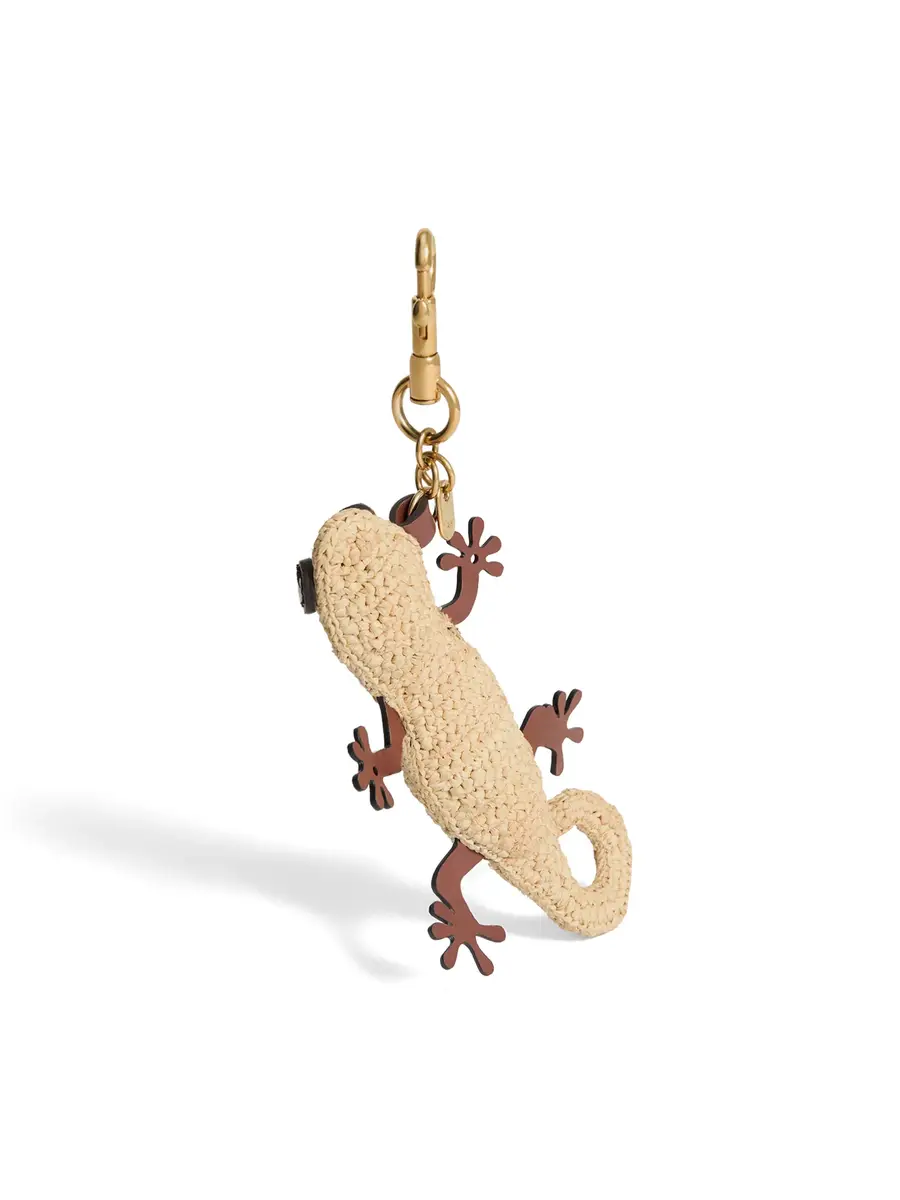 Anya Hindmarch Raffia Gecko Charm | Thumbnail 2 Anya Hindmarch Raffia Gecko Charm | Thumbnail 2