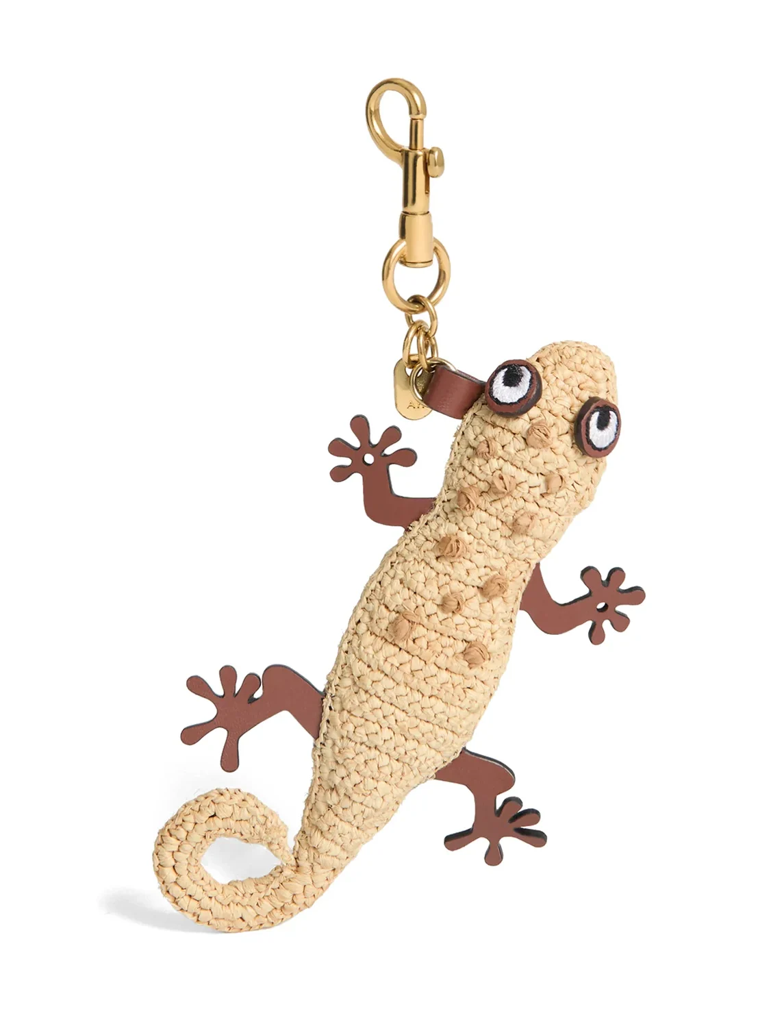 Anya Hindmarch Raffia Gecko Charm