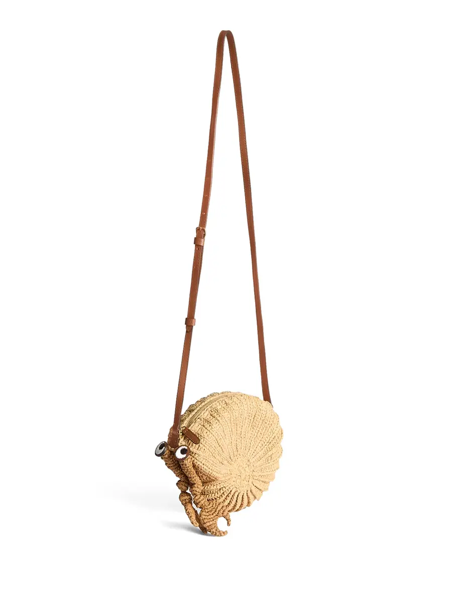 Anya Hindmarch Raffia Hermit Crab Crossbody Bag | Thumbnail 2