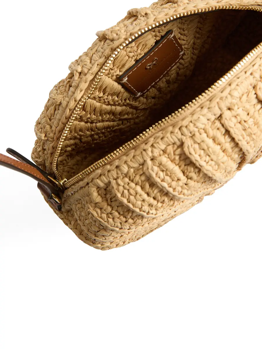 Anya Hindmarch Raffia Hermit Crab Crossbody Bag | Thumbnail 5