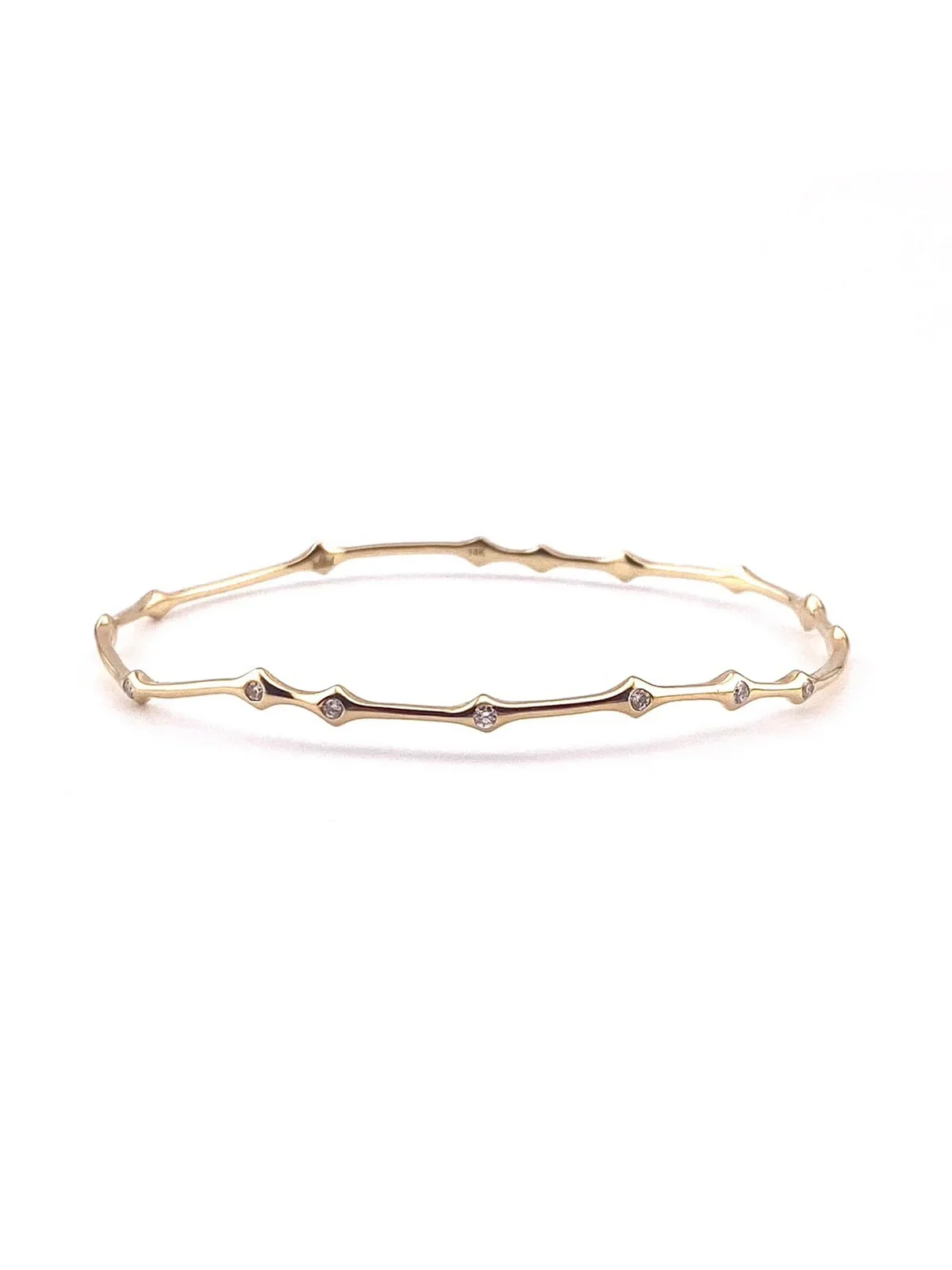 REIGN LA Rani Diamond Thorn Bangle
