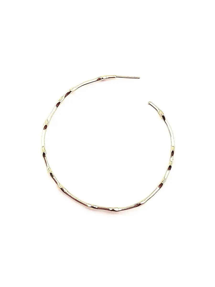 REIGN LA Rani Thorn Medium Hoop Earrings | Thumbnail 2
