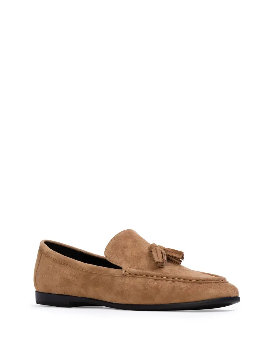 Black Suede Studio Suede Finn Loafers | Thumbnail 2