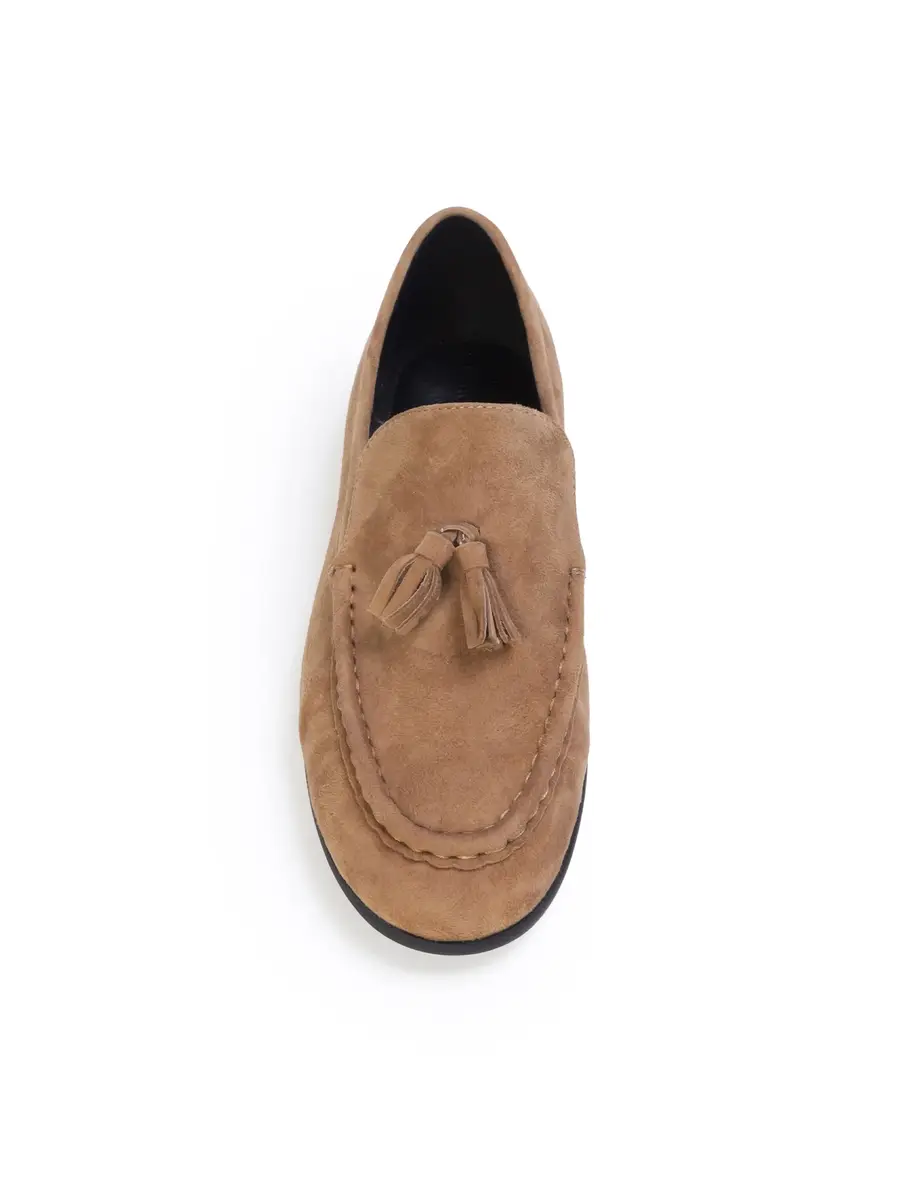 Black Suede Studio Suede Finn Loafers | Thumbnail 4