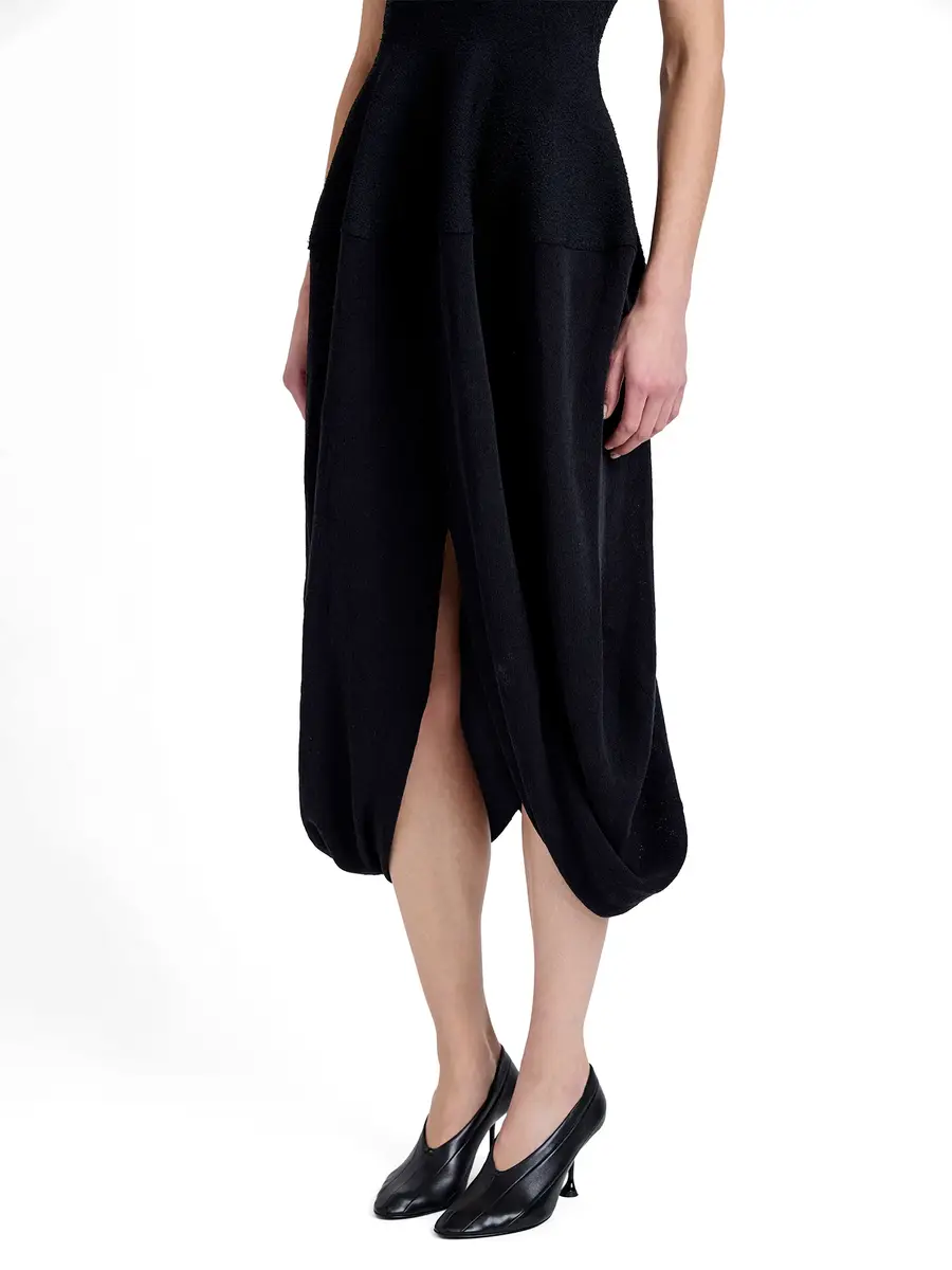 Proenza Schouler Sukki Draped Midi Dress | Thumbnail 5