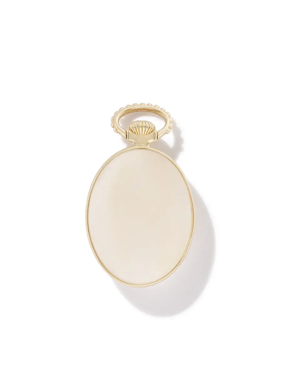 The Ben Shoppe The Karma Vault in White Jasper on Box Lite Chain | Thumbnail 3
