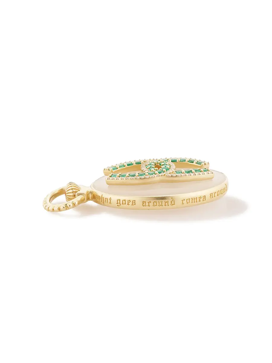 The Ben Shoppe The Karma Vault in White Jasper on Box Lite Chain | Thumbnail 4