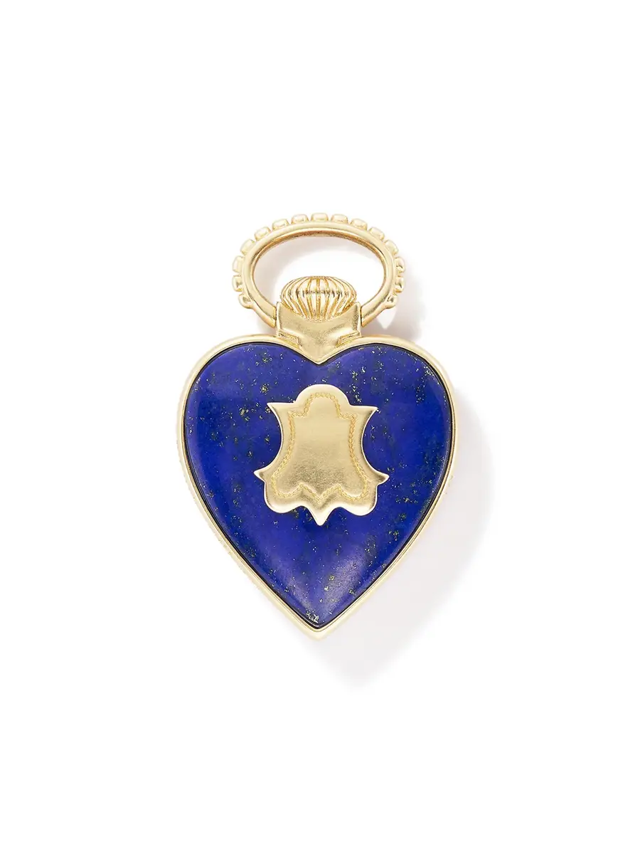 The Ben Shoppe The You Vault in Lapis on Paperclip Stripe Chain | Thumbnail 3
