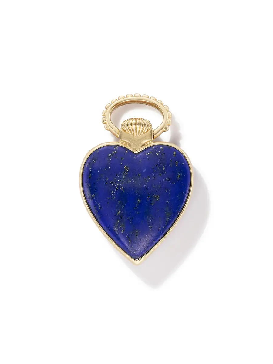 The Ben Shoppe The You Vault in Lapis on Paperclip Stripe Chain | Thumbnail 4