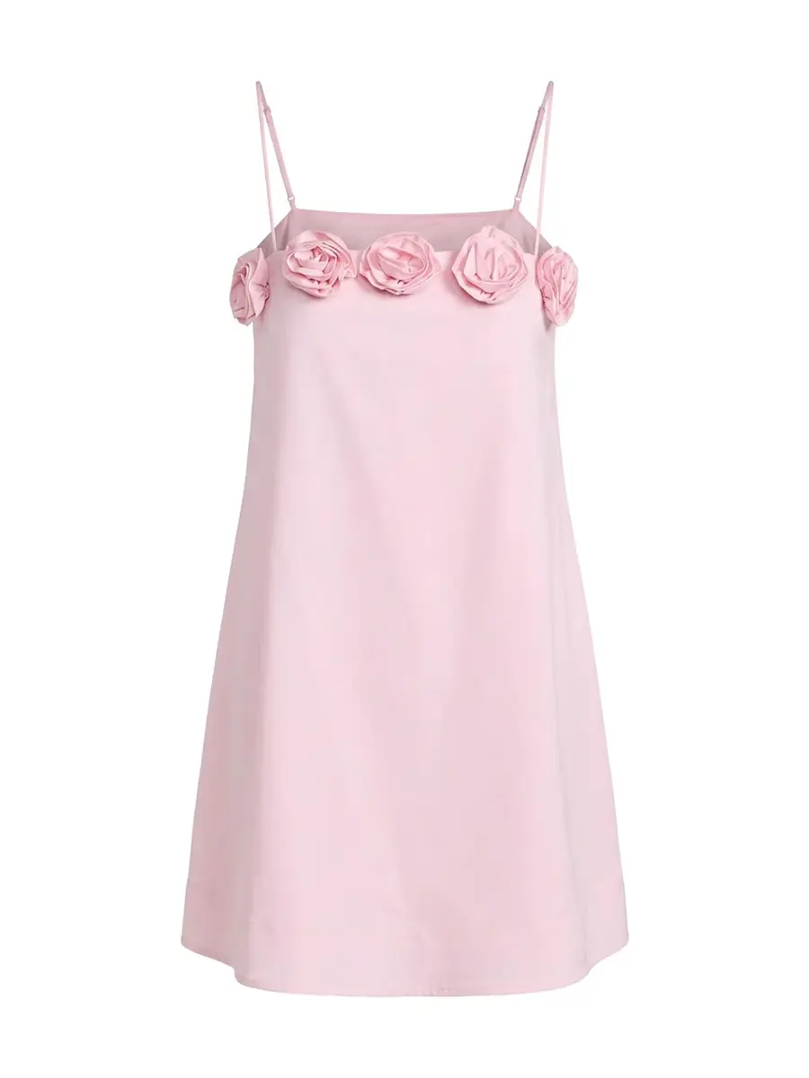 CAROLINE CONSTAS Vera Cotton Mini Dress | Image 1 CAROLINE CONSTAS Vera Cotton Mini Dress | Image 1