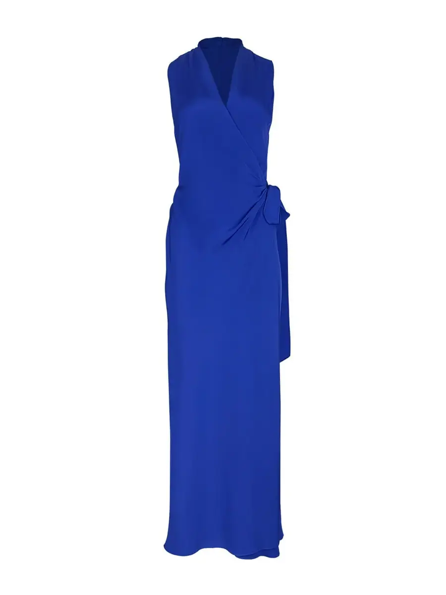 PETER COHEN Vickie Silk Wrap Maxi Dress | Image 1 PETER COHEN Vickie Silk Wrap Maxi Dress | Image 1