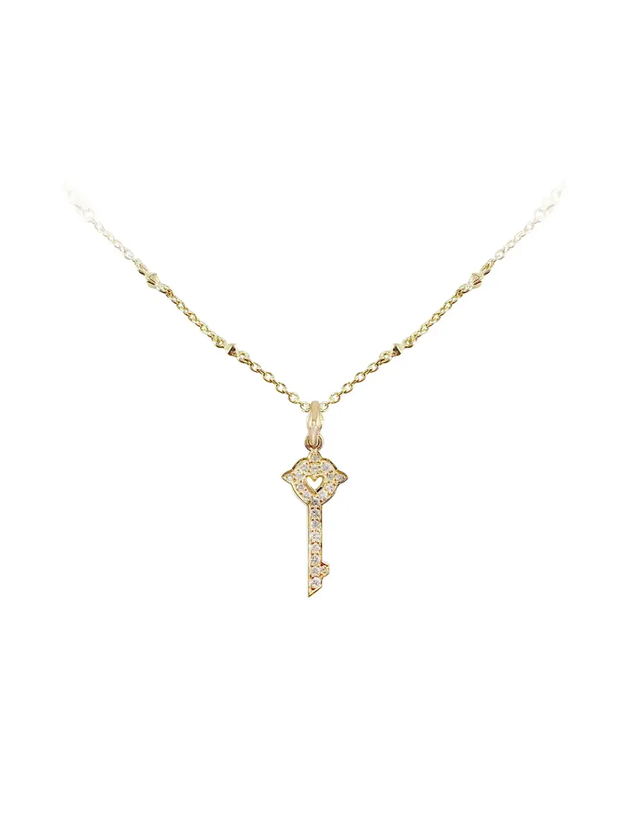 REIGN LA Virasat Vintage Key Necklace | Thumbnail 2 REIGN LA Virasat Vintage Key Necklace | Thumbnail 2