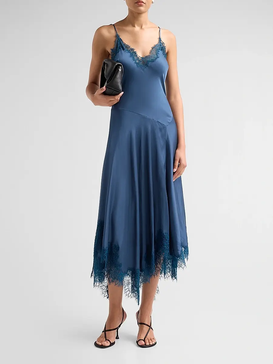 A.L.C. A. L.C. Women's Aleena Lace Midi Dress | Thumbnail 2 A.L.C. A. L.C. Women's Aleena Lace Midi Dress | Thumbnail 2