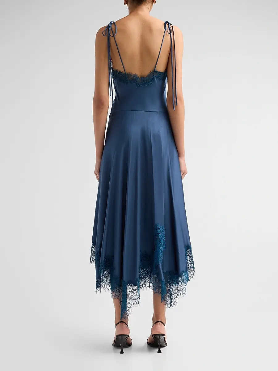 A.L.C. A. L.C. Women's Aleena Lace Midi Dress | Thumbnail 3 A.L.C. A. L.C. Women's Aleena Lace Midi Dress | Thumbnail 3