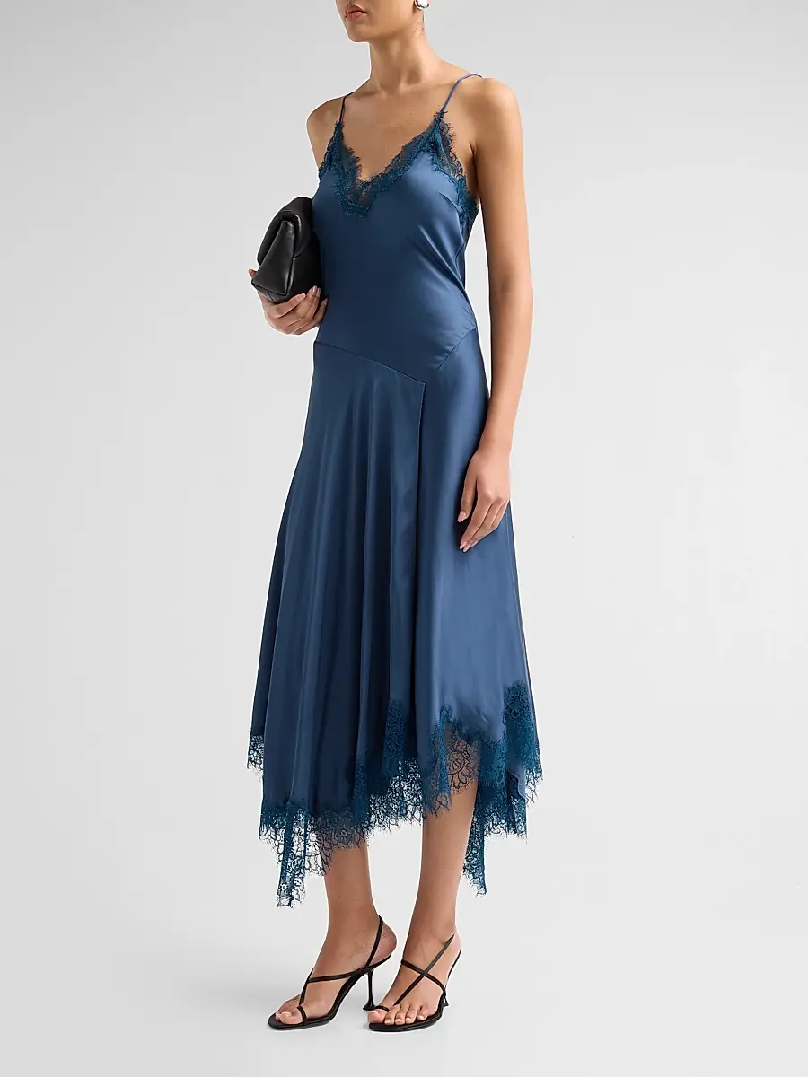 A.L.C. A. L.C. Women's Aleena Lace Midi Dress | Thumbnail 4 A.L.C. A. L.C. Women's Aleena Lace Midi Dress | Thumbnail 4