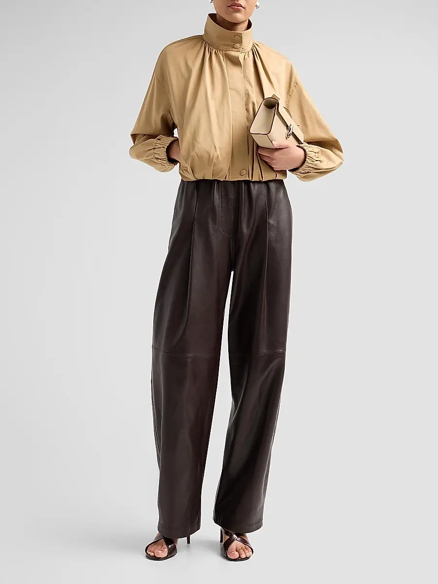 A.L.C. A. L.C. Women's Amélie Pleated Cotton-Blend Jacket | Thumbnail 2 A.L.C. A. L.C. Women's Amélie Pleated Cotton-Blend Jacket | Thumbnail 2