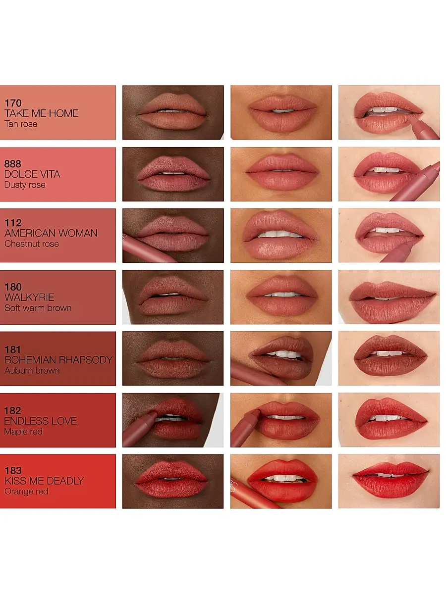 NARS Women's Powermatte High-Intensity Long-Lasting Lip Pencil | Thumbnail 5 NARS Women's Powermatte High-Intensity Long-Lasting Lip Pencil | Thumbnail 5